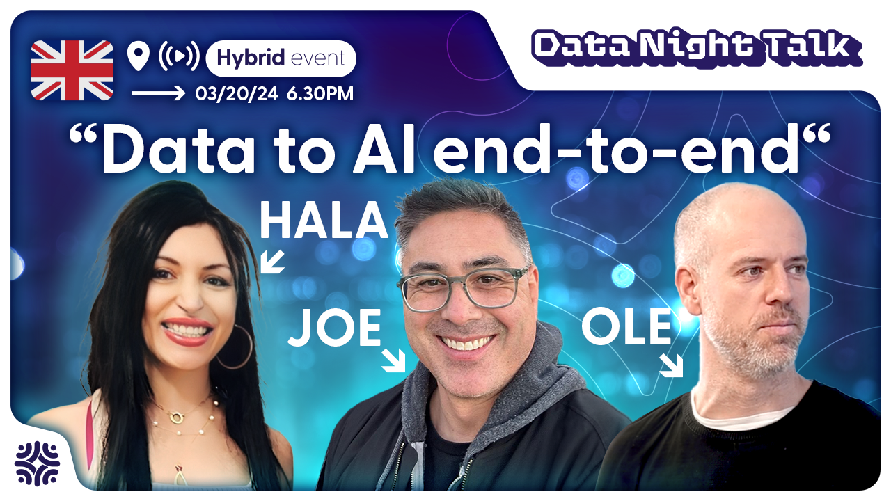Hymanight #3 - Data to AI end-to-end